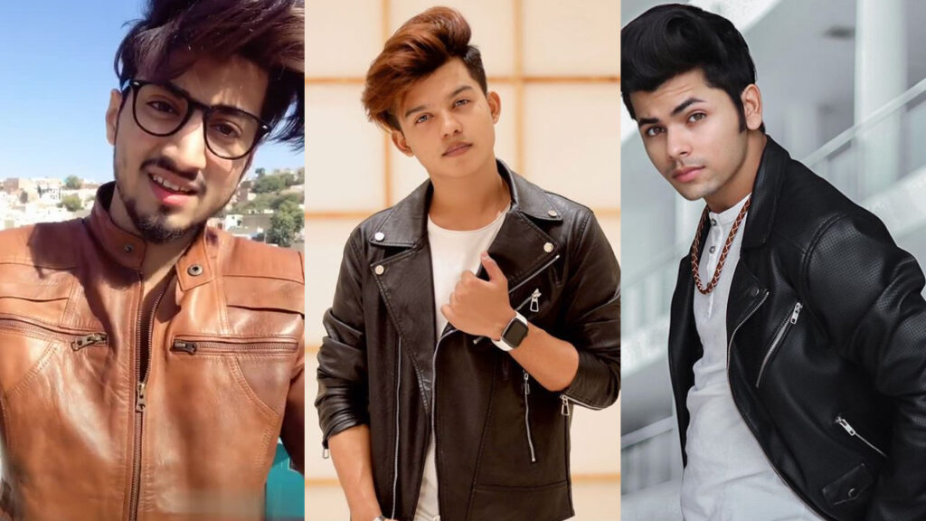 Faisu, Riyaz Aly And Siddharth Nigam Look Extremely Fashionable in Leather Jacket!