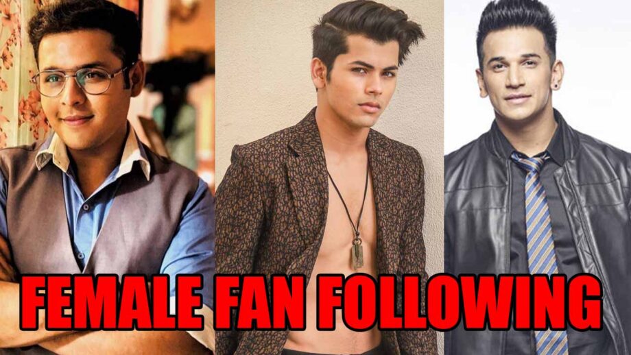 Fan Battle: Dev Joshi vs Siddharth Nigam vs Prince Narula: Who Has Highest Female Fan Following?