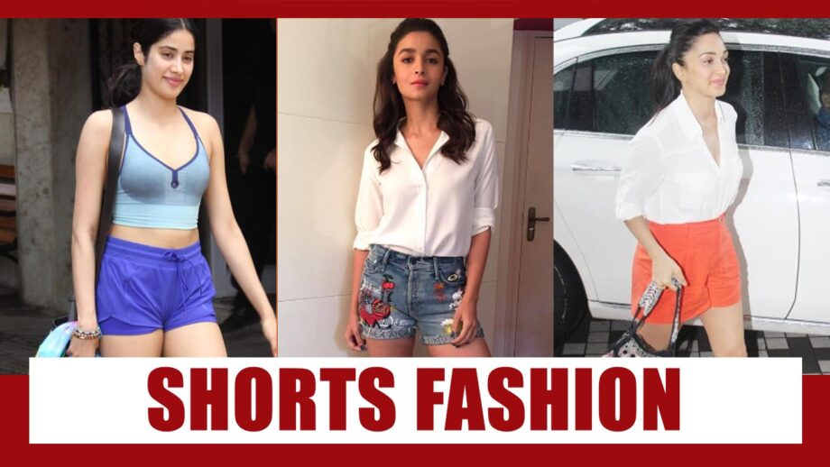 Fashion Faceoff: Janhvi Kapoor Vs Alia Bhatt Vs Kiara Advani In Shorts, Who Wore It Better? 3