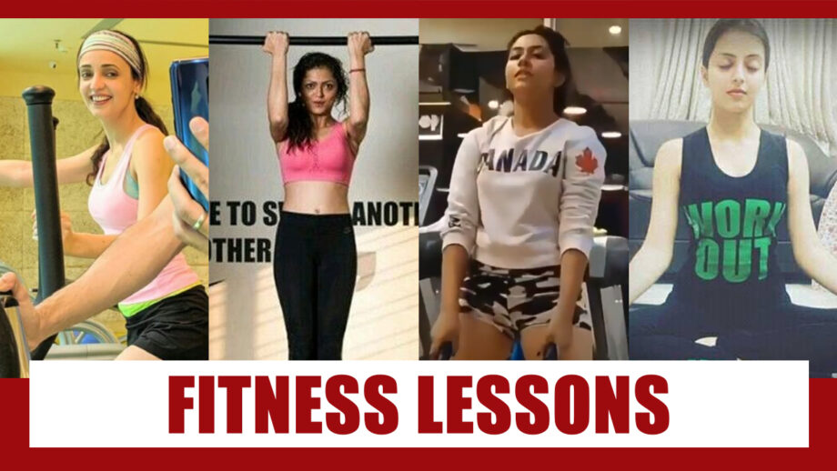 Fitness Goals: Sanaya Irani, Drashti Dhami, Reem Shaikh And Shrenu Parikh Are Giving Us True Ftiness Lessons