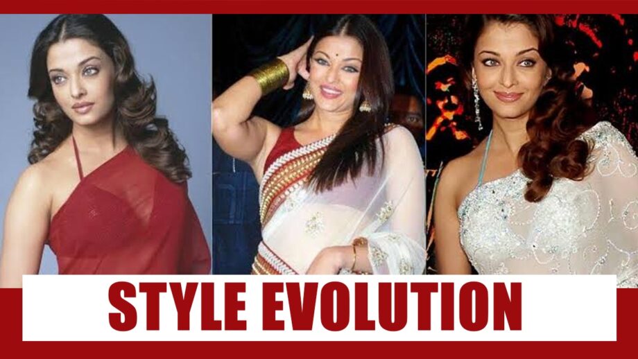 From 97' - 2020: Aishwarya Rai Bachchan's saree style evolution 5