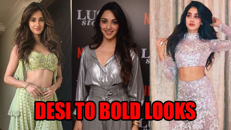 From Desi To Bold: Disha Patani, Kiara Advani And Janhvi Kapoor's Outfits In All Genres 6