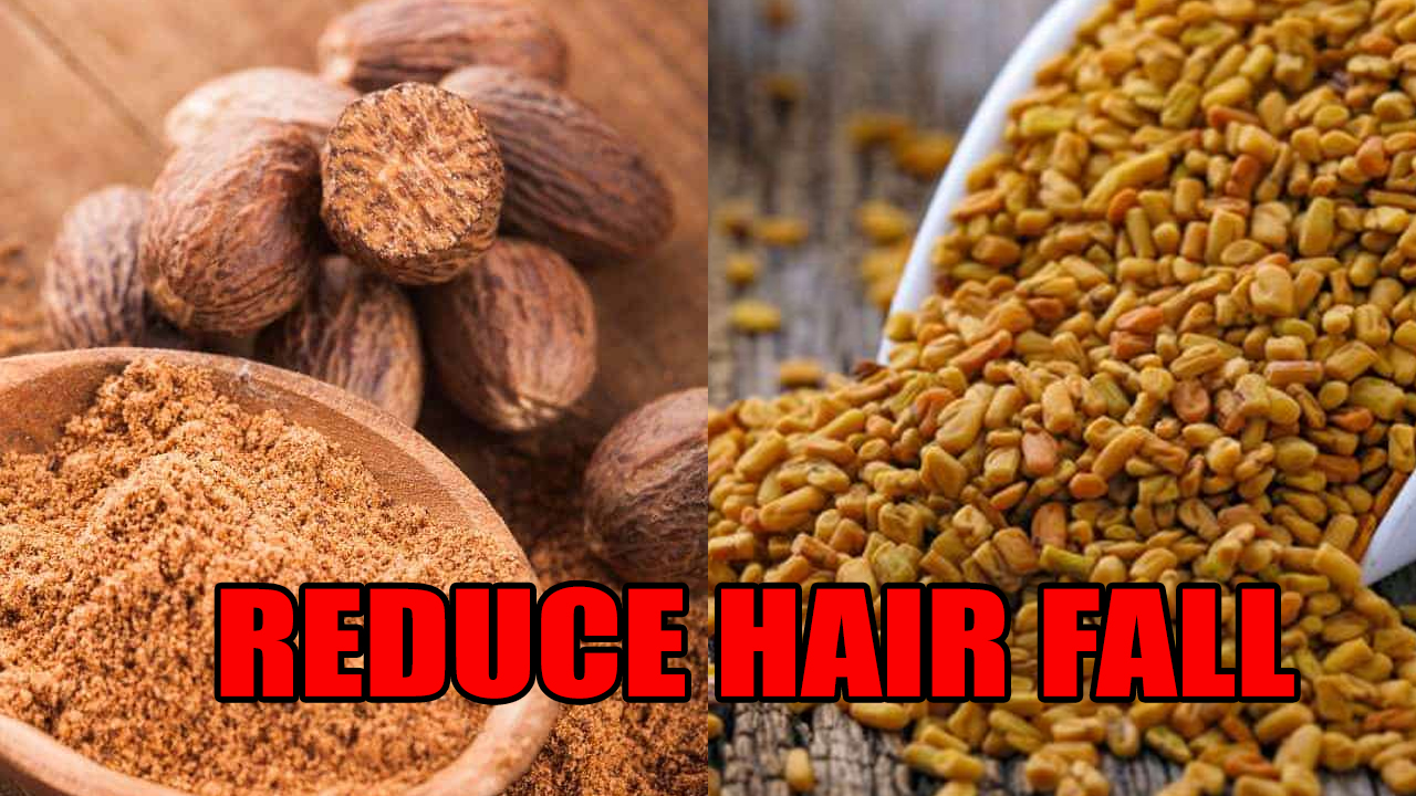 From Nutmeg To Fenugreek Seeds, Food Products To Reduce Hair Fall! | IWMBuzz