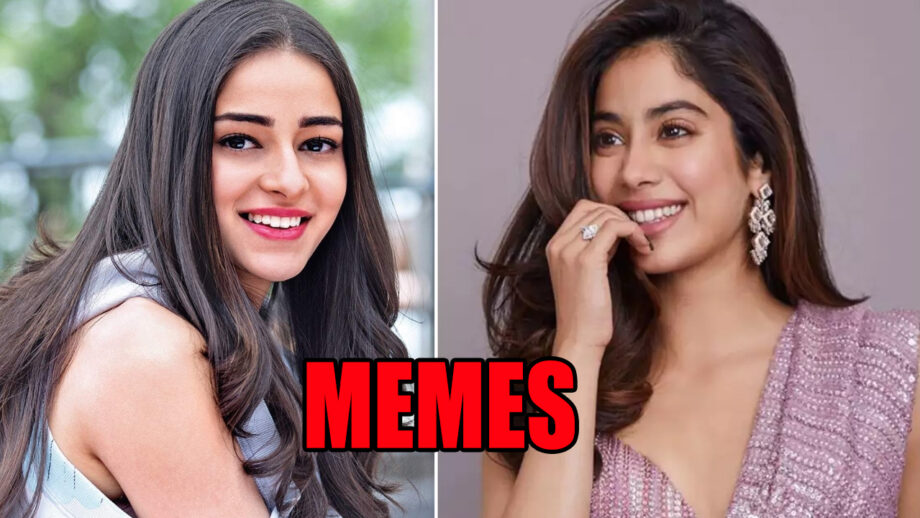 Funniest Memes on Janhvi Kapoor And Ananya Pandey are taking over the internet