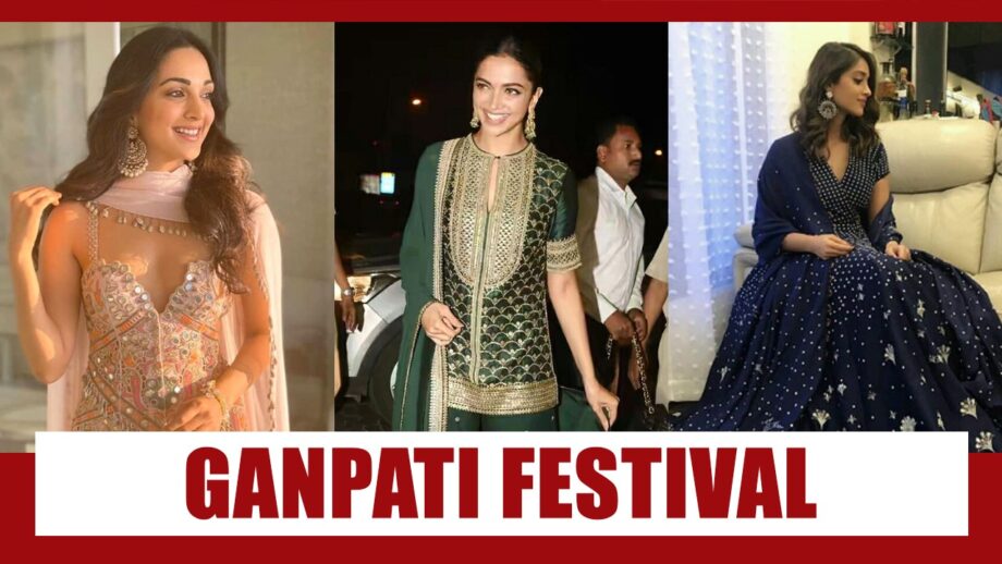 Ganpati Special: Kiara Advani, Deepika Padukone, Illeana D'cruz; Pick Up Your Favourite Look For Ganpati Festival 3