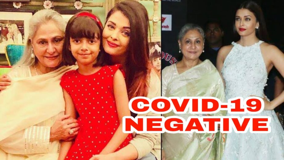 Good news: Jaya Bachchan, Aaradhya and Aishwarya Bachchan test Covid 19 negative