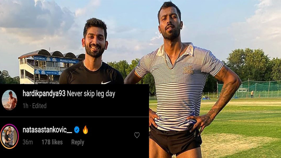 Hardik Pandya sets the internet on fire with his latest photo, wifey Natasa Stankovic comments