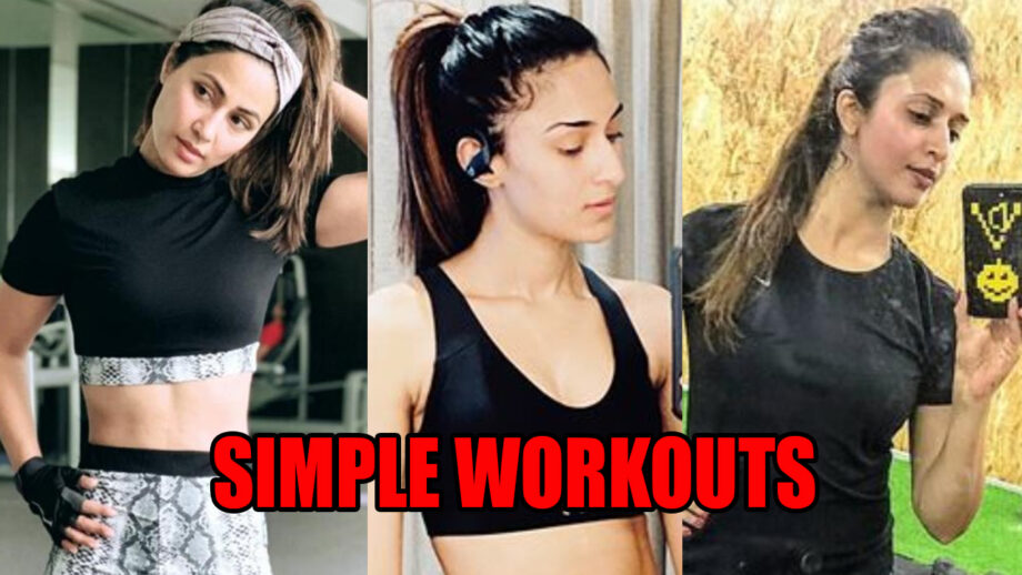 Hina Khan, Erica Fernandes, Divyanka Tripathi: Try These Simple Workouts From Top TV Stars