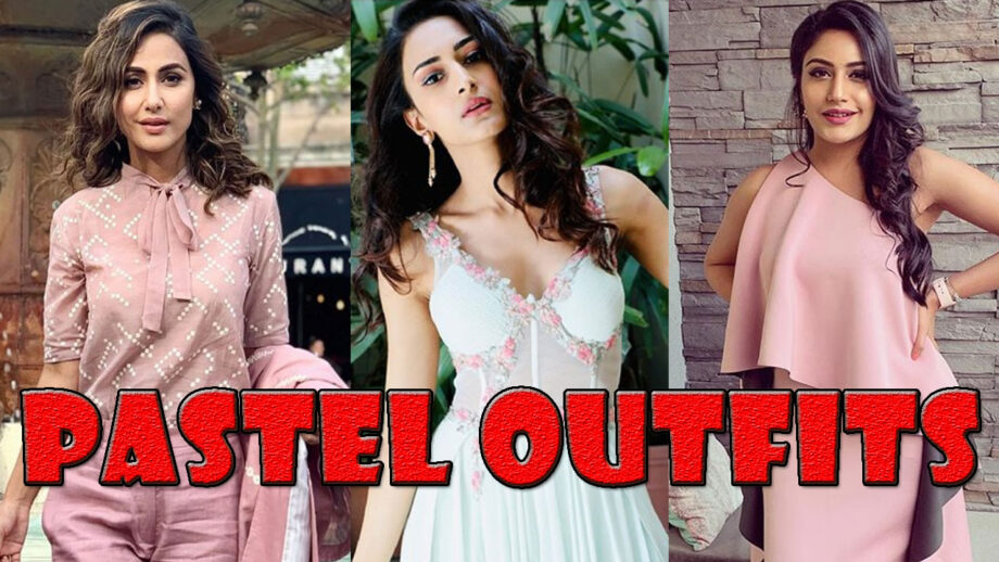 Hina Khan, Erica Fernandes, Surbhi Chandna: Actresses Who Flaunted the Pretty Pastel Outfits