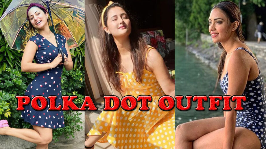 Hina Khan, Rashami Desai, Pooja Banerjee: Celebrities Inspired By Polka-Dot Fashion