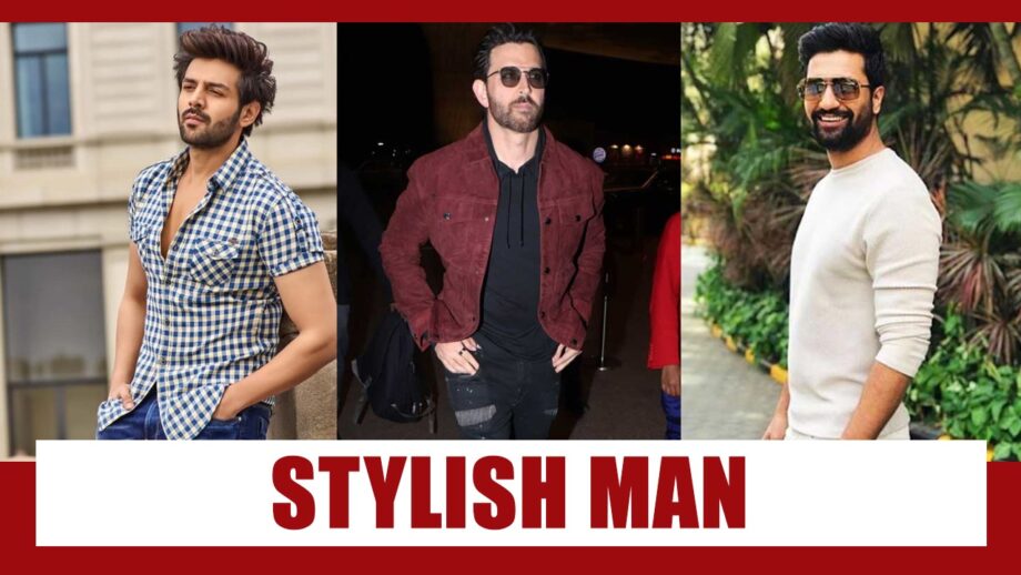 How to dress like a stylish man? Learn lessons from Kartik Aaryan, Hrithik Roshan and Vicky Kaushal