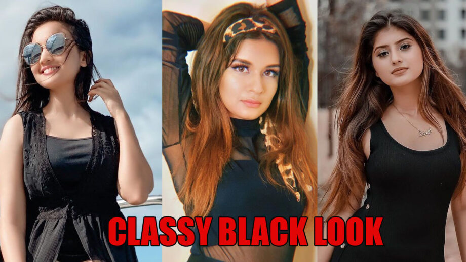 How to Get a Classy Black Look? Learn from Ashi Singh, Avneet Kaur And Arishfa Khan