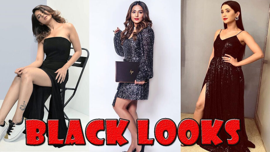 How to Get a Classy Black Look? Learn From Hina Khan, Jennifer Winget, Shivangi Joshi