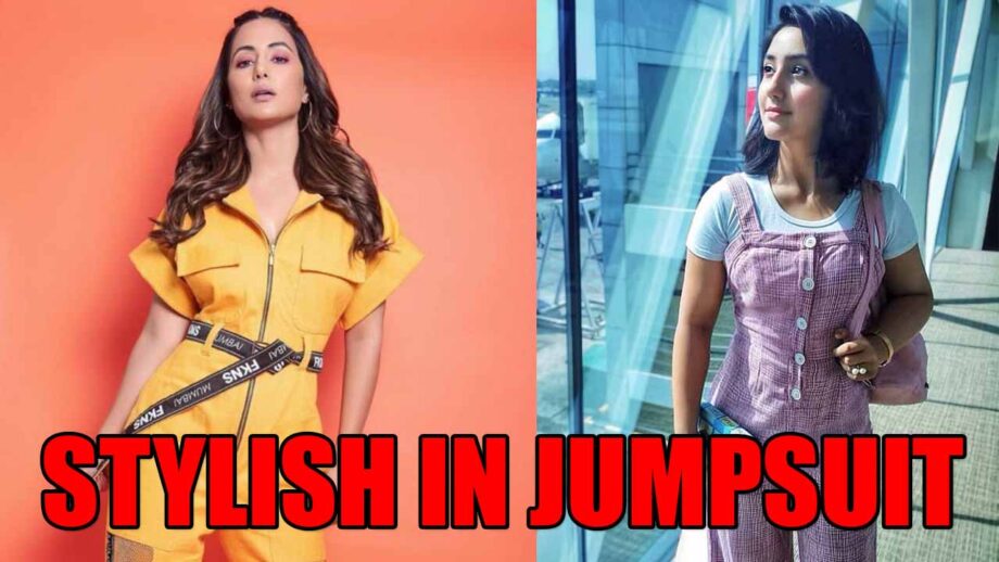 How To Wear Jumpsuit Like Hina Khan And Ashnoor Kaur?