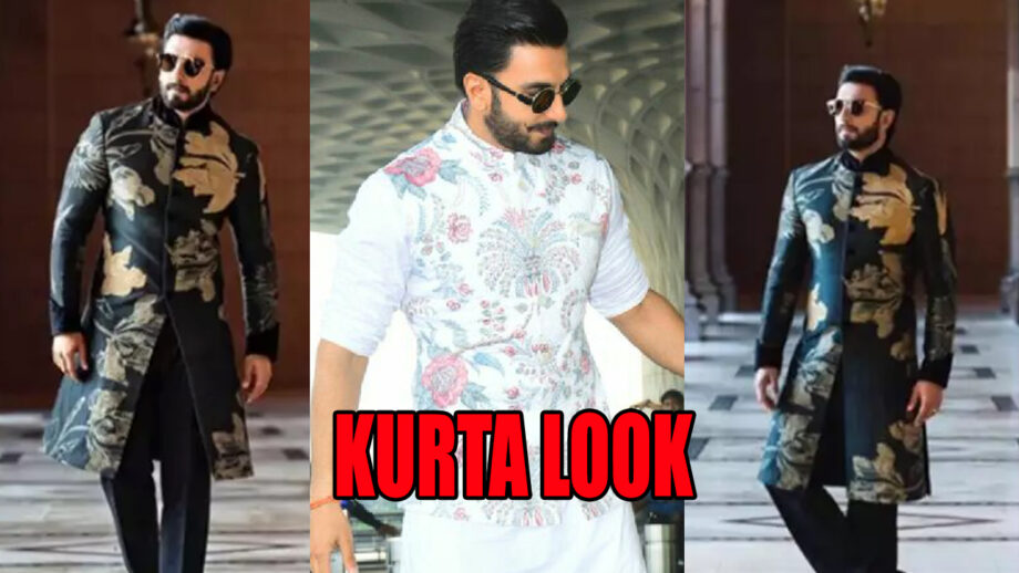 How To Wear Kurta In Style? Take Tips From  Ranveer Singh 2