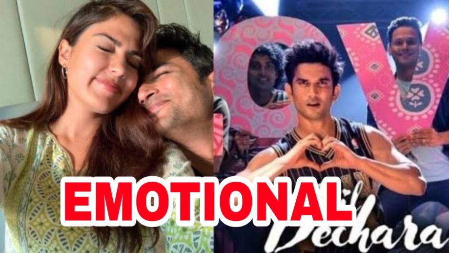 'I will celebrate you and your love...' Sushant Singh Rajput's ex-girlfriend Rhea Chakraborty's message ahead of Dil Bechara release 1