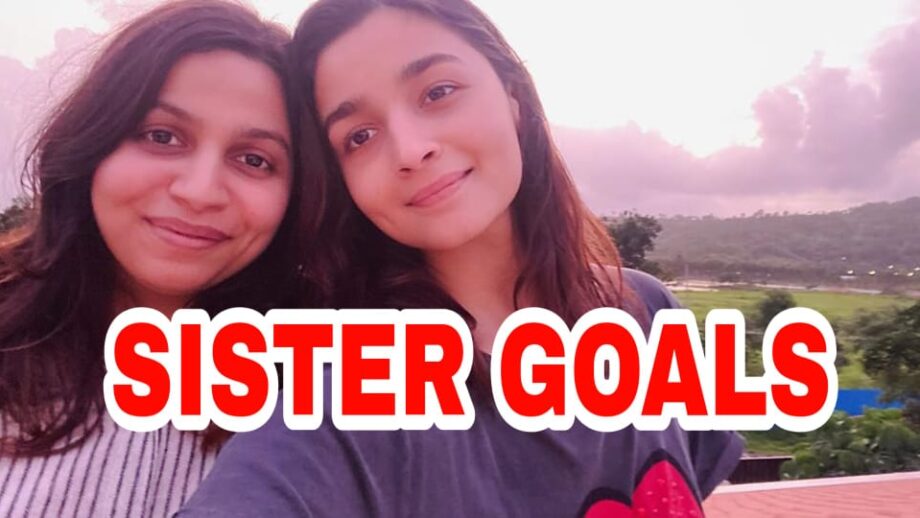 IN PHOTO: Alia Bhatt enjoys pink sunset and breeze with sissy Shaheen Bhatt, call themselves 'two peas'