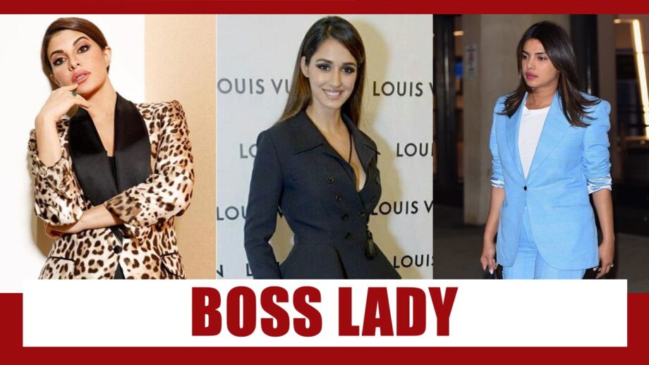 Jacqueline Fernandez, Disha Patani, and Priyanka Chopra In Pantsuit: Your Favourite Boss Lady Look?