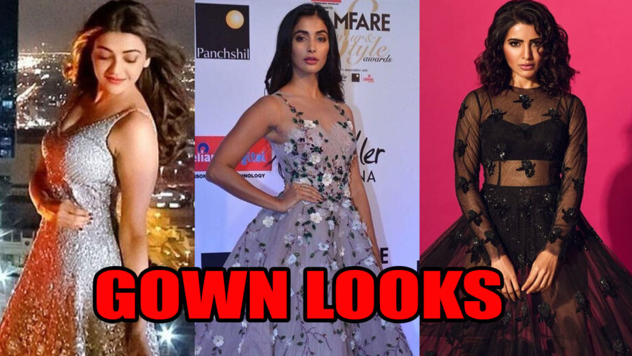 Jaw-Dropping Gown Looks From Kajal Aggarwal, Pooja Hegde, and Samantha Akkineni 6