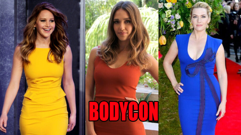 Jennifer Lawrence, Jessica Alba, Kate Winslet: Best In Bodycon Dress