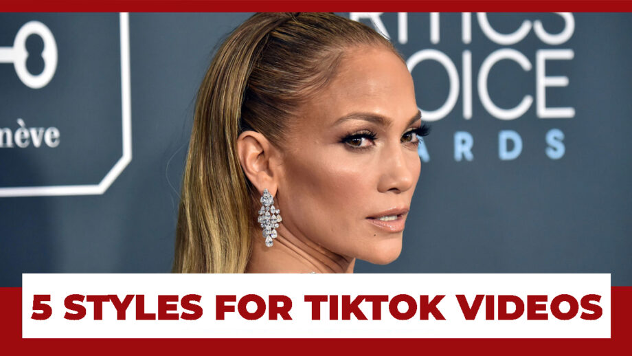 Jennifer Lopez: These 5 styles you can copy to create TikTok videos