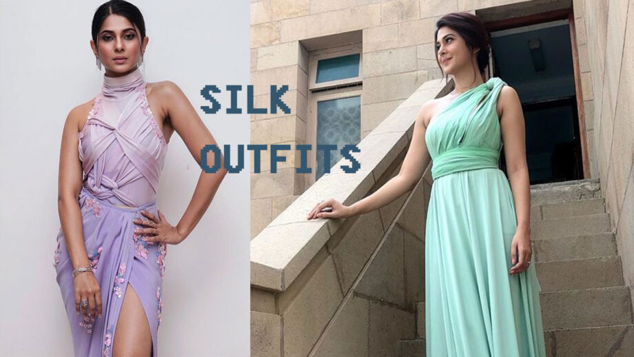 Jennifer Winget Knows How To Stay Effortlessly Stylish In Silk Outfits!