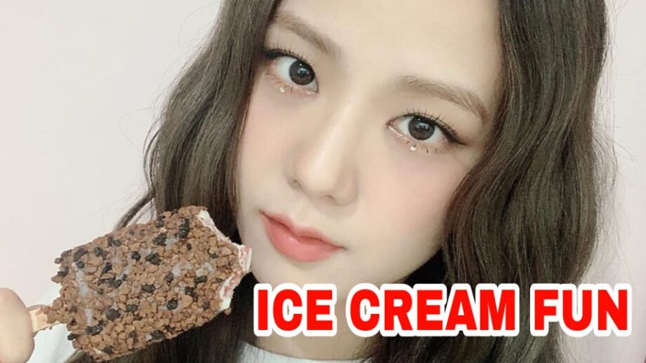 K-POP Delight: Blackpink's Jisoo beats the heat with some ice-cream time