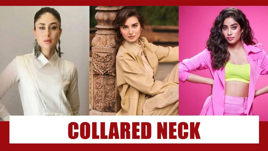 Kareena Kapoor, Tara Sutaria, Janhvi Kapoor: Who Styled In Collared Neck Best? 3