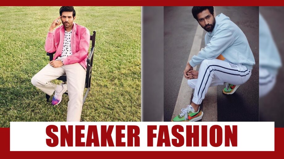 Kartik Aaryan To Vicky Kaushal’s Sassy Look In Sneaker