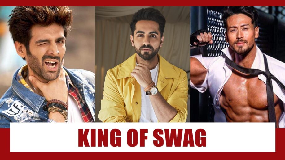 Kartik Aaryan Vs Ayushmann Khurrana Vs Tiger Shroff - Which actor deserves the tag 'King Of Swag'?