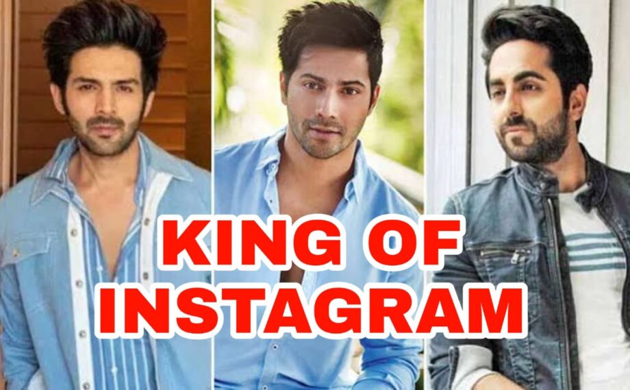 Kartik Aaryan Vs Ayushmann Khurrana Vs Varun Dhawan: Who's the real 'King Of Instagram'?