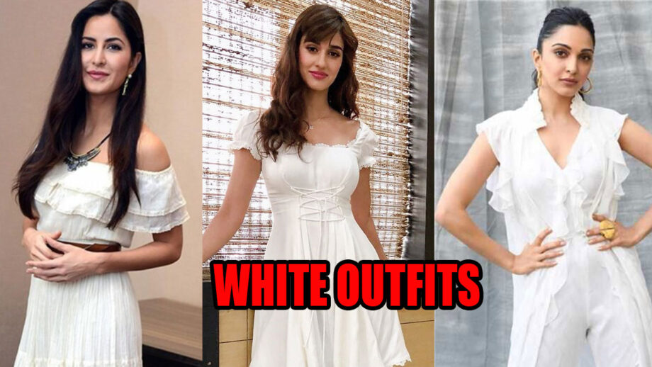 Look, A White! Katrina Kaif, Disha Patani, Kiara Advani's Stylish & Chic All-White Outfit Ideas