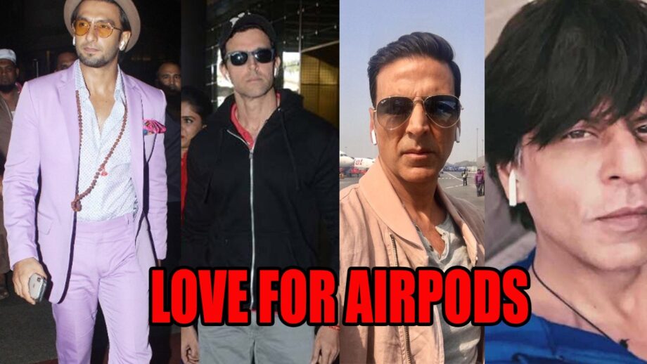 Love for Airpods? Check out Ranveer Singh, Hrithik Roshan, Akshay Kumar, Shah Rukh Khan's cool Airpods look 4