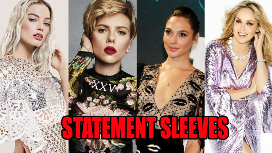 Margot Robbie VS Scarlet Johansson VS Gal Gadot VS Sharon Stone: Who Carried Better Statement Sleeves?