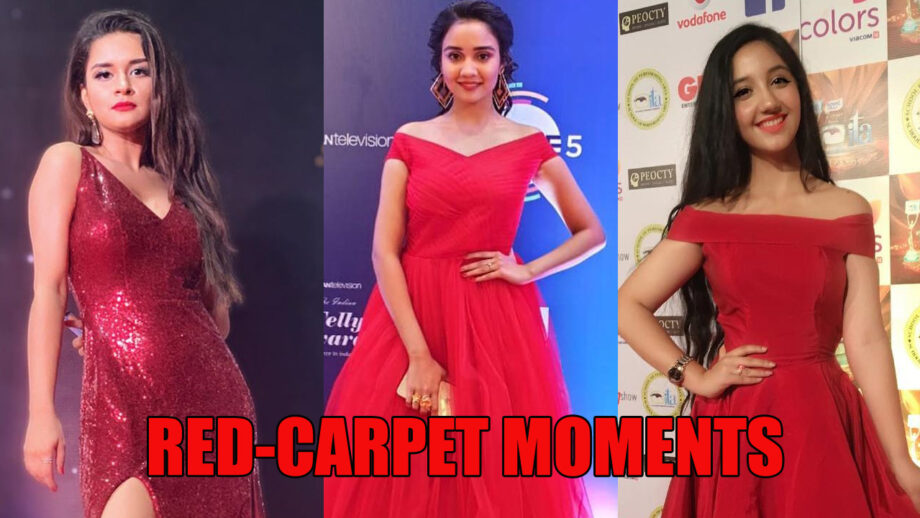 Mesmerizing Red-Carpet Moments from Avneet Kaur, Ashi Singh And Ashnoor Kaur