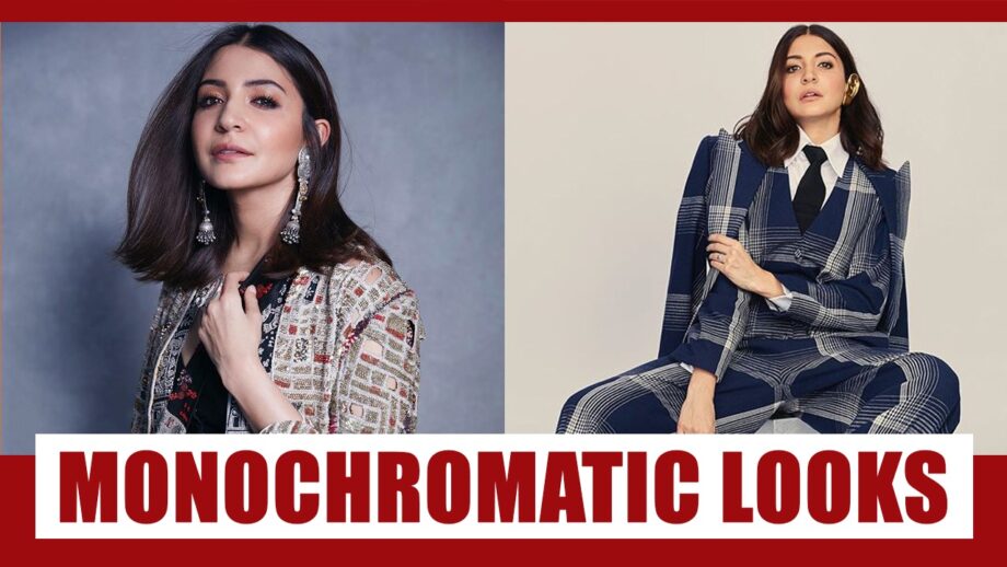 Monochromatic Looks: How To Style A Monochrome Outfit Like Anushka Sharma