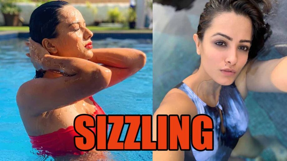 Naagin stars Nia Sharma And Anita Hassanandani Looked Sizzling In Water-Baby Avatar 2