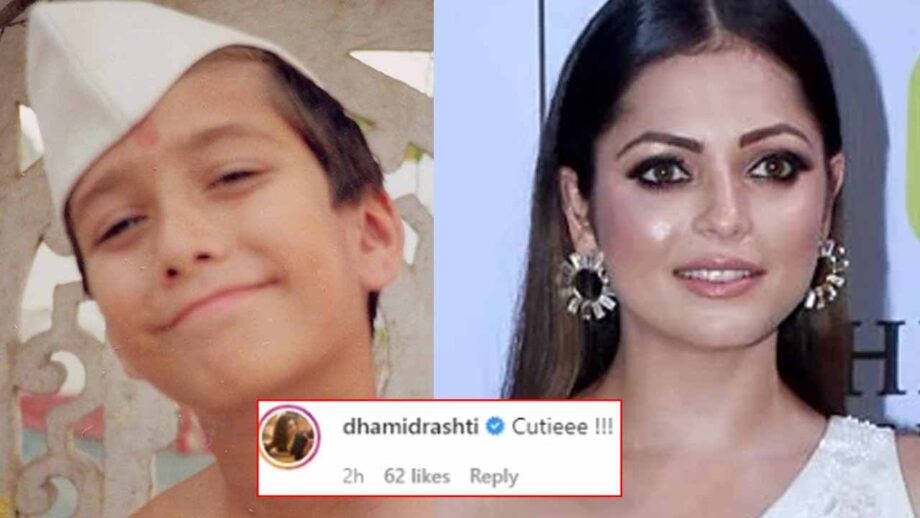 Nakuul Mehta shares cute childhood picture, BFF Drashti Dhami comments 'cutiee' 1