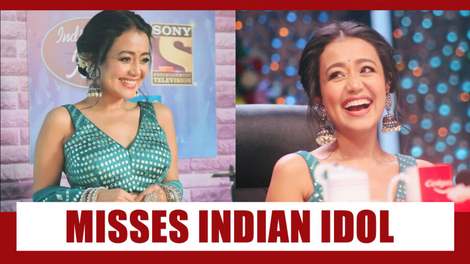 Neha Kakkar missing Indian Idol, shares favourite look from the show for fans