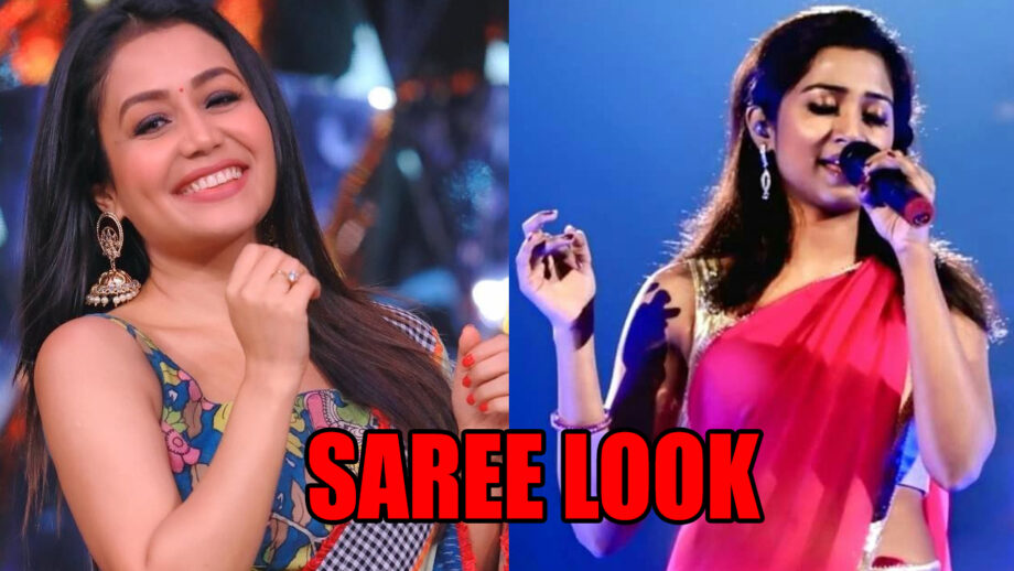 Neha Kakkar vs Shreya Ghoshal: Who Slays The Perfect Elegance In a Saree? 7