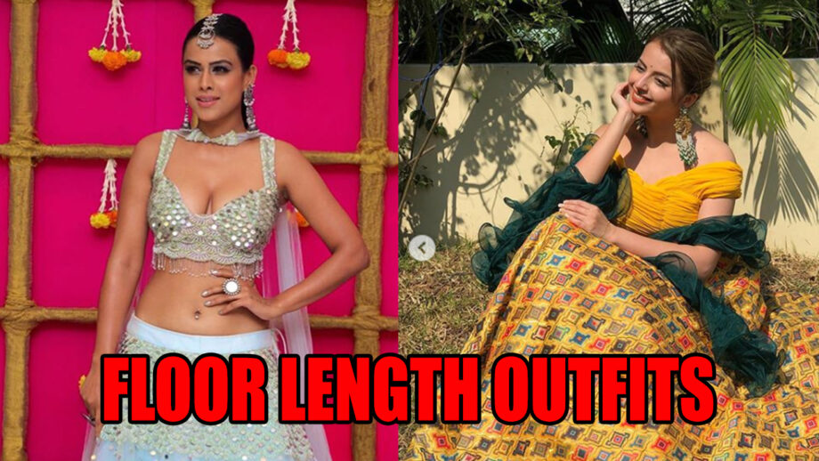 Nia Sharma To Shrenu Parikh: 5 Actresses Who Flaunted Floor Length Outfits