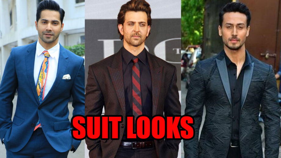 OMG: Varun Dhawan, Hrithik Roshan, and Tiger Shroff's Awestrucking Suit Looks