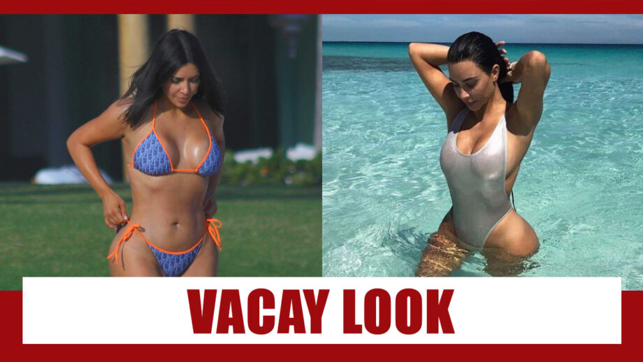 Photo Gallery: Kim Kardashian’s Vacay Look!!