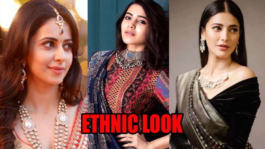 Rakul Preet Singh, Samantha Akkineni and Shruti Haasan's Ethnic Outfits Is All You Need This Ganpati Festival Season!