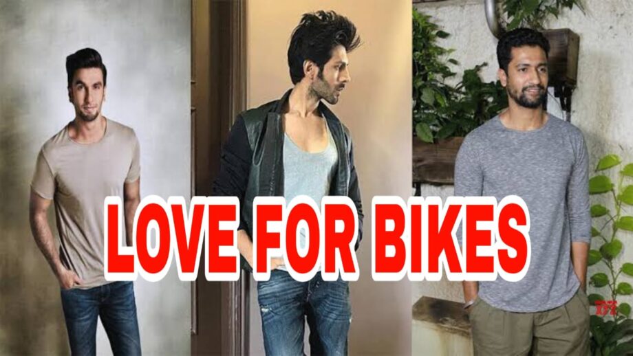 Ranveer Singh, Kartik Aaryan, Vicky Kaushal: THESE PHOTOS Actors Prove Their Love For Bike Riding 3