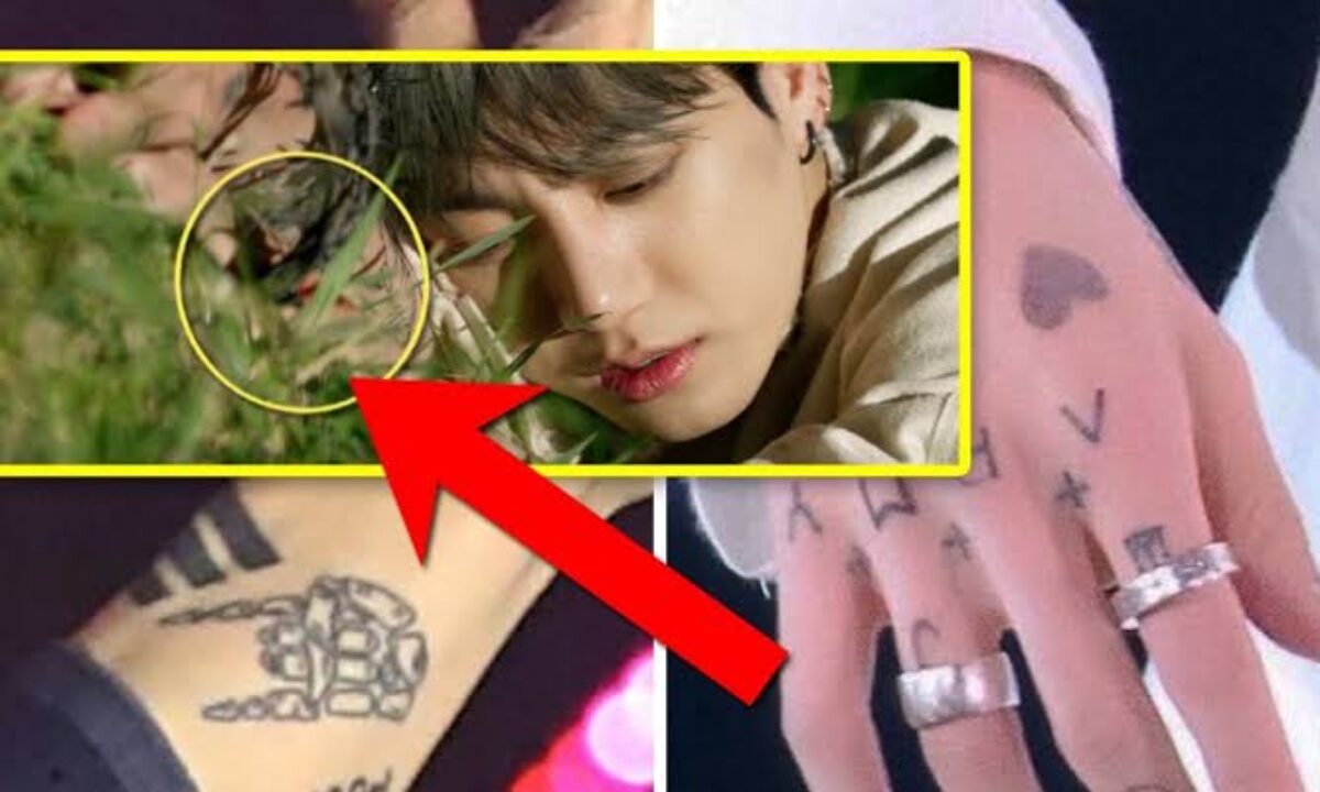 BTS Jung Kook 전정국 Temporary Tattoo Temp Tat Arm Hang Army - Etsy