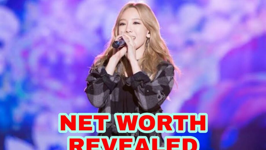 REVEALED: South Korean singer Taeyeon's Net Worth