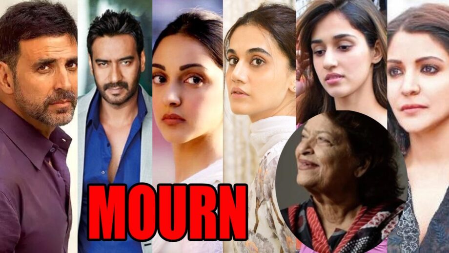 RIP Saroj Khan: Akshay Kumar, Ajay Devgn, Kiara Advani, Jacqueline Fernandez, Disha Patani, Taapsee Pannu, Anushka Sharma and others mourn her death