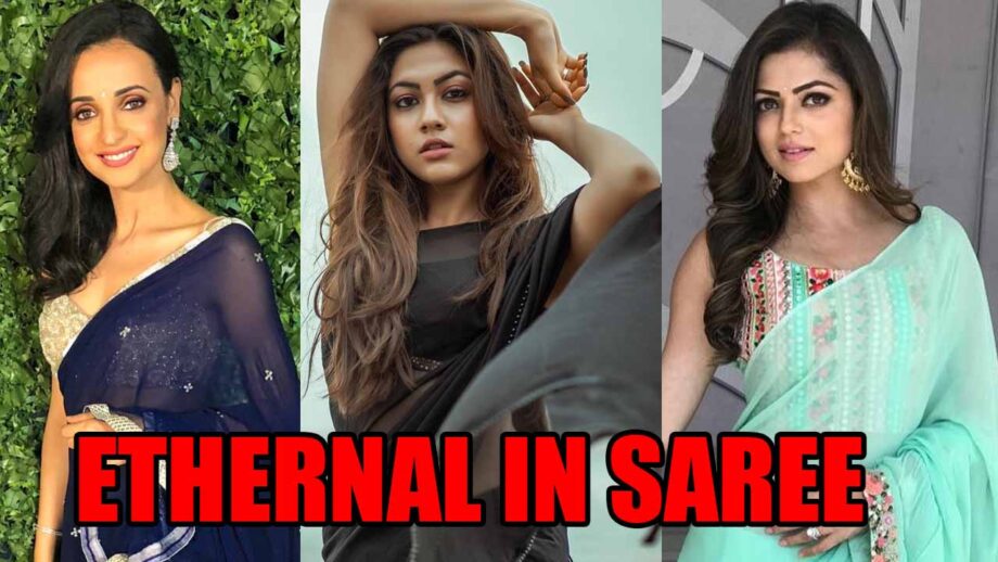 Sanaya Irani, Reem Shaikh, Drashti Dhami Looks Ethernal In Saree!