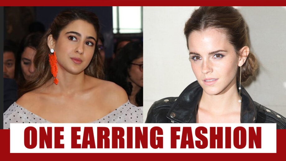Sara Ali Khan Vs Emma Watson: Who Makes Better Style Statement In One Earring Fashion?